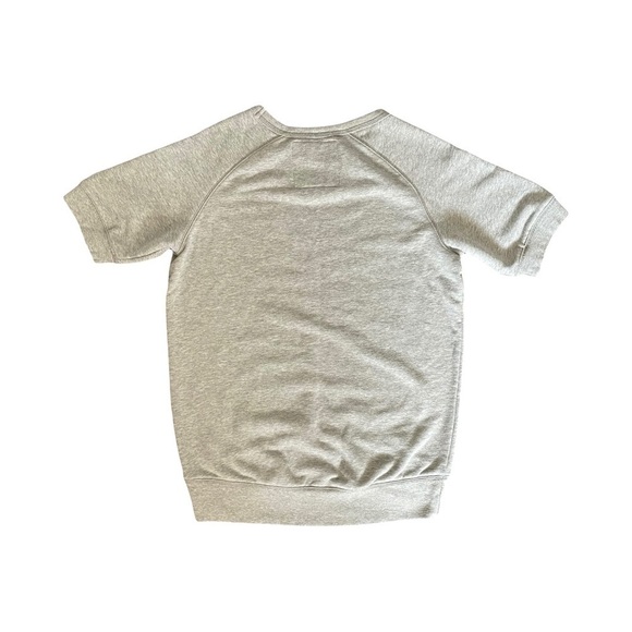 BEAVER Canoe Short Sleeve Sweatshirt Grey Size XS - Picture 3 of 7